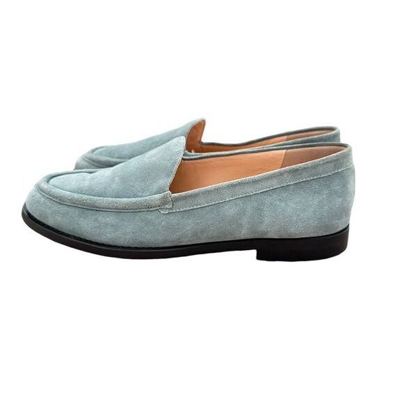 J Crew Winona Blue Suede Loafers | Size 8 - Picture 3 of 9